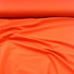 Teplákovina oranžová - barva 340 -2 jakost EU-úplety atest pro děti