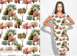 Akvarelové stromy-materiálové varianty mavaga design
