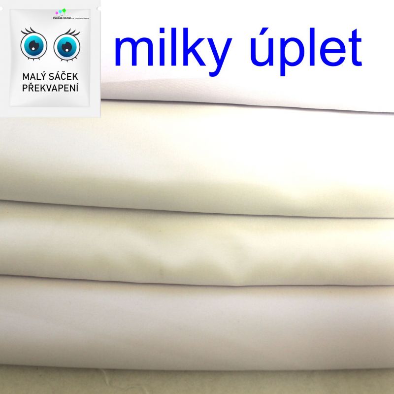 BALÍČEK milky bílá mix -2jakost -5,1m vyrobeno v EU