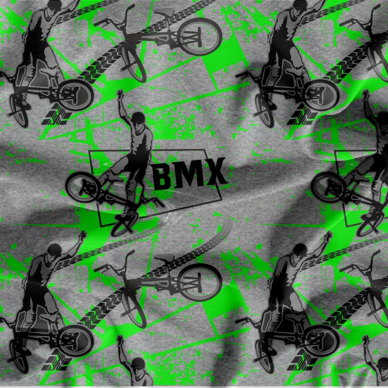 BMX cyklista-- digitální tisk mavaga design
