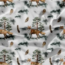 Lišky v lese - digitální tisk mavaga design