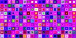 Růžové čtverce- digitální tisk