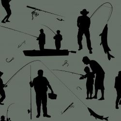 Rybaření na army- digitální tisk