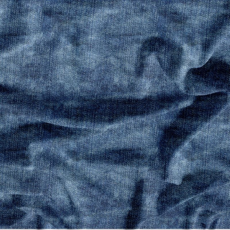 Jeans tmavě modrý- digitální tisk mavaga design