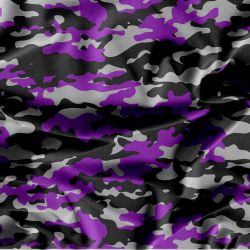 Kamufláž fialová -digitální tisk mavaga design