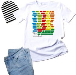 Panel na triko - vyjmenovaná slova -1 vyrobeno v EU