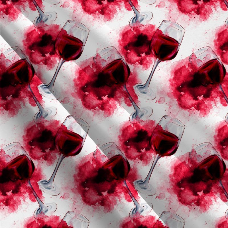 SKLENIČKY a červené víno-materiálové varianty mavaga design