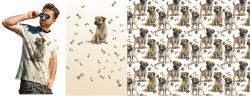 Panel Border terrier –materiálové varianty!! mavaga design