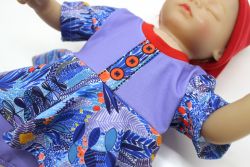 Panel oblečení na panenku vel 43 -panel 33 vyrobeno v EU- atest pro děti bavlna