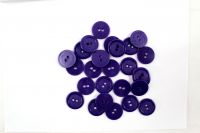 Knoflík plastový 2 cm fialový -barva 470