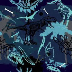 Dinosaurus modrý - materiálové varianty    
