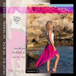 Elektronický střih -Dámská dlouhá sukně Summer Breeze Mavatex