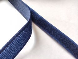 Suchý zip komplet - tmavě modrá  komplet -2 cm -barva 980