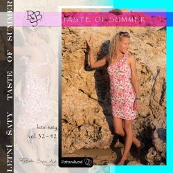 Papírový střih -DÁMSKÉ šaty Taste Of Summer Mavatex