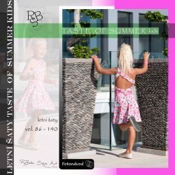 Papírový střih -dětské šaty Taste Of Summer 