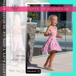 Papírový střih -dětské šaty Taste Of Summer Mavatex