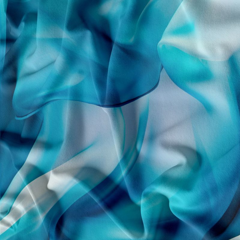 Modrý abstrakt- materiálové varianty mavaga design