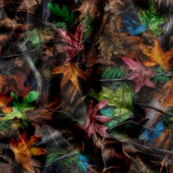 TEPLÁKOVINA barevné podzimní LÍSTKY - 250 gsm  