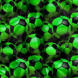 Zelené fotbalové míče -materiálové varianty mavaga design