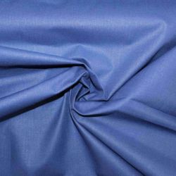 Modrá bavlna oboustranně barvená 