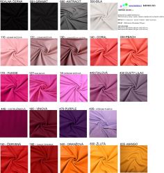 Rib 1x1 střední růžová s elastanem- barva 399- pružný lem, náplet, pružný úplet EU-úplety atest pro děti