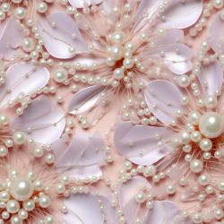 Perličky růžová- materiálové varianty   