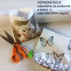 papírové role -1role= 1x poštovné BALÍK DO RUKY- ne dobírka !! vyrobeno v EU