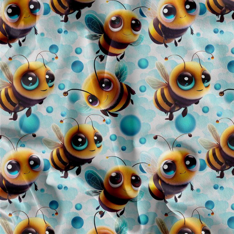 Roztomilé včeličky - materiálové varianty mavaga design