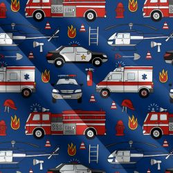 Teplákovina hasičská auta, teplákovina hasiči