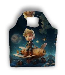 Panel na tašku -Malý princ a letadlo ČESKÝ VÝROBEK