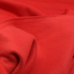 Teplákovina červená počesaná - 320 gsm -barva 150 vyrobeno v Turecku