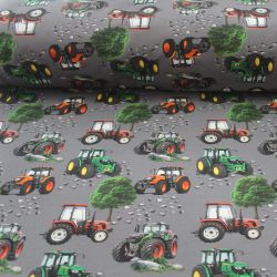 Teplákovina traktory vyrobeno v EU- atest pro děti bavlna