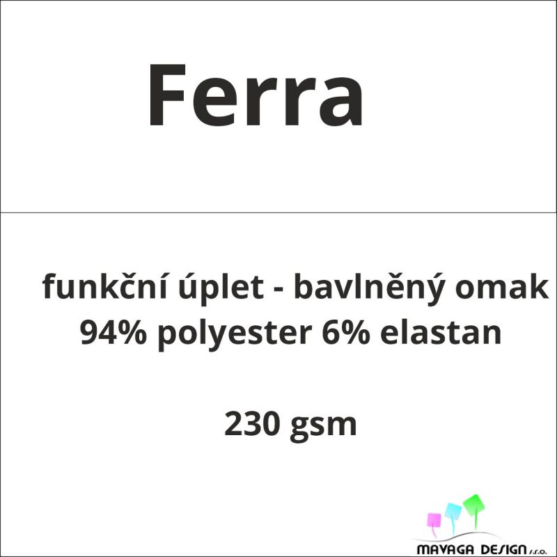 úplet ferra , ferra cotton touch český výrobce