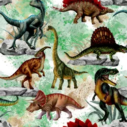 Dinosaurové - materiálové varianty  