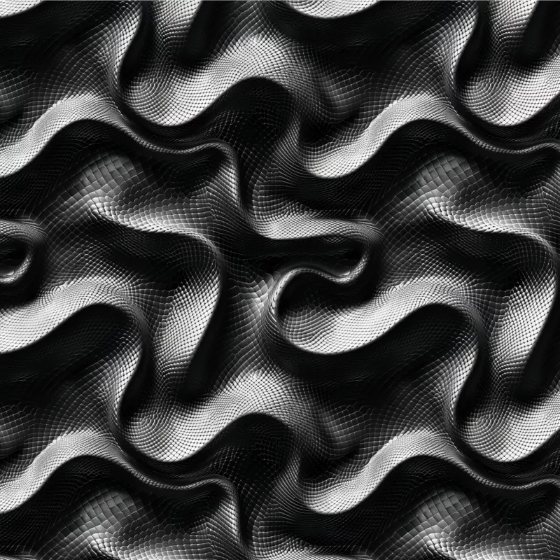 Hadí vlnobití- materiálové varianty mavaga design