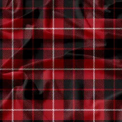 Skotská kostka - tartan. Také jako vánoční kostka - červená.