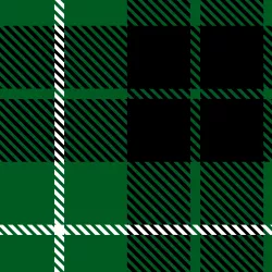 Tartan zelený - materiálové varianty