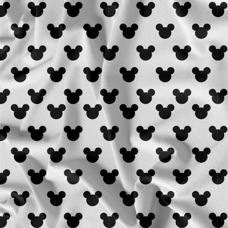 Látka mickey mouse mavaga design