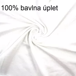 Jednolícní úplet 100% BAVLNA 